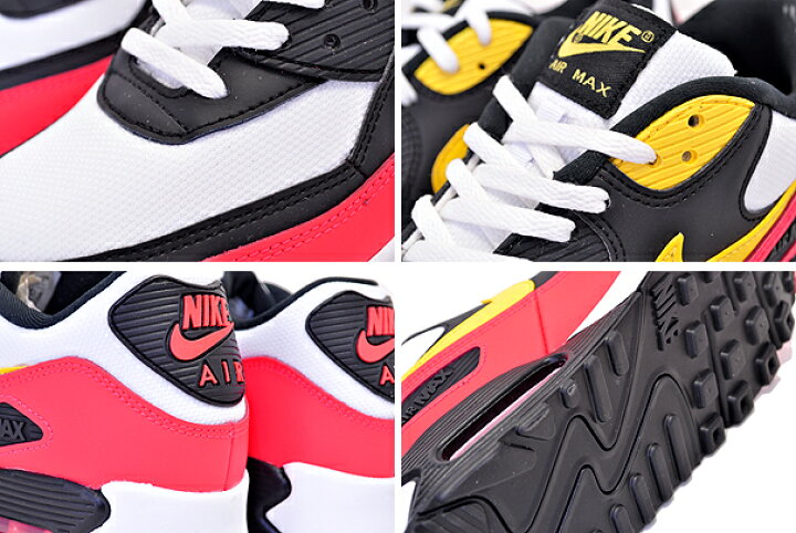 楽天市場】NIKE AIR MAX 90 ESSENTIAL white/chrome yellow-black 