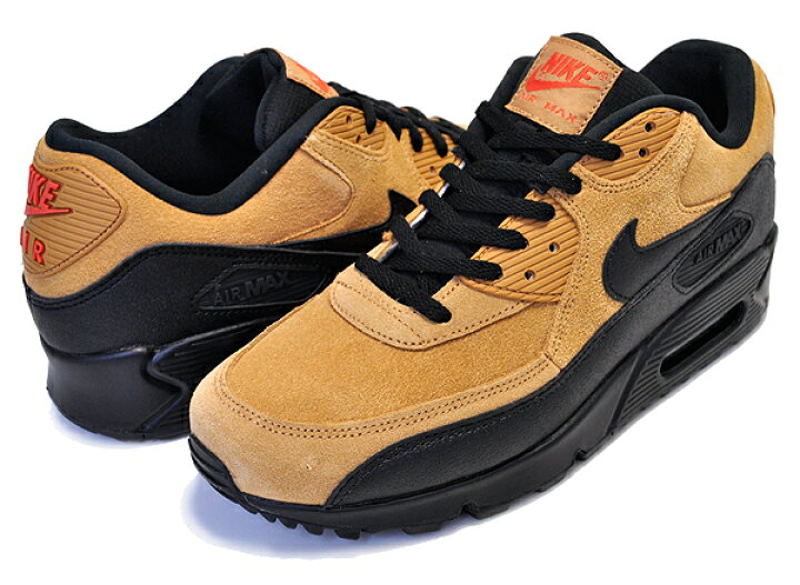 楽天市場】NIKE AIR MAX 90 ESSENTIAL wheat/black-cosmic clay aj1285 