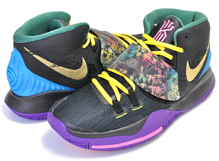 楽天市場】NIKE KYRIE 6 CHINESE NEW YEAR EP blk/metallic gold-laser 