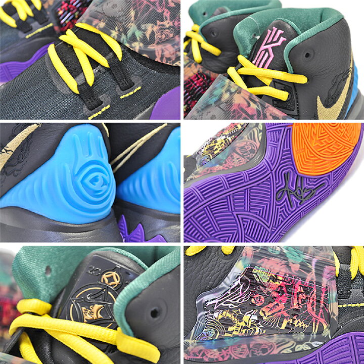 楽天市場】NIKE KYRIE 6 CHINESE NEW YEAR EP blk/metallic gold-laser 