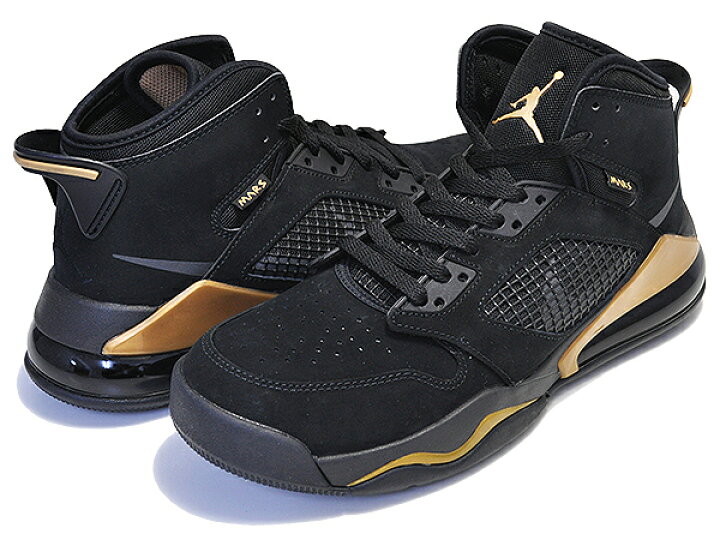 楽天市場】NIKE JORDAN MARS 270 black/anthracite-metallic gold  