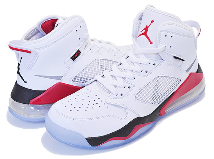 楽天市場】NIKE JORDAN MARS 270 white/reflect silver-fire red  