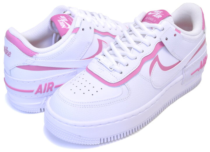 楽天市場】NIKE WMNS AF1 SHADOW wht/wht-magic flamingo ci0919-102 