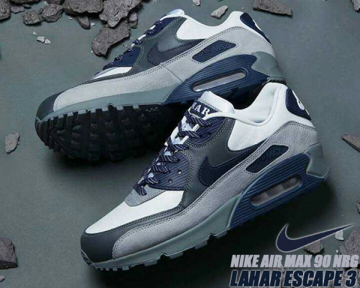楽天市場】NIKE AIR MAX 90 NRG Lahar Escape white/neutral indigo 
