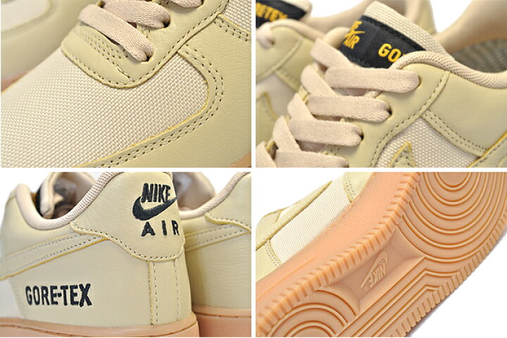 楽天市場】NIKE AIR FORCE 1 GORE-TEX team gold/khaki-gold-black 
