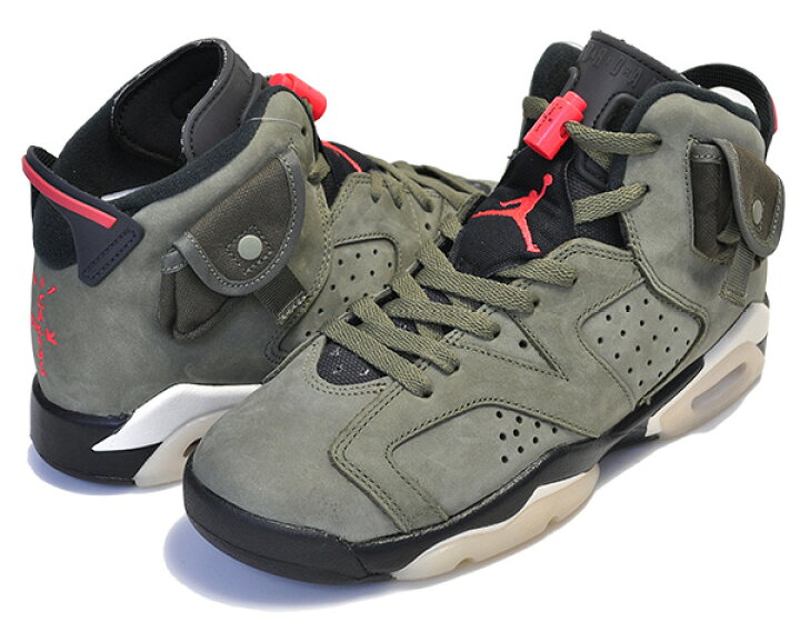 楽天市場】NIKE AIR JORDAN 6 RETRO SP (GS) TRAVIS SCOTT medium 
