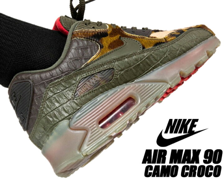 Air max 90 croc camo sneakers Clearance