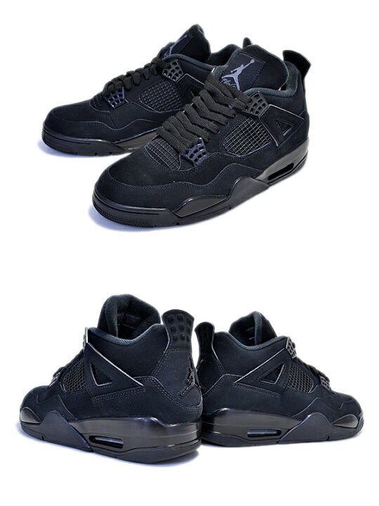 楽天市場】NIKE AIR JORDAN 4 RETRO BLACK CAT black/black-lt 