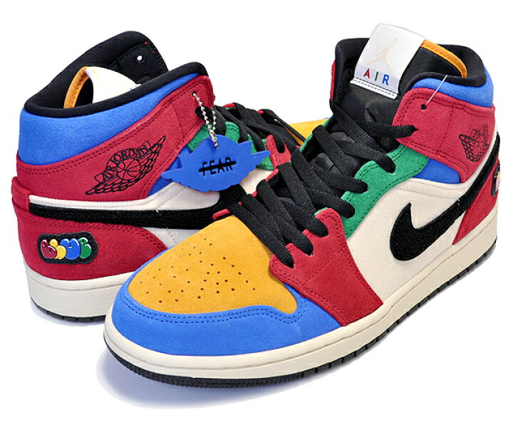 楽天市場】NIKE AIR JORDAN 1 MID SE FEARLESS BLUE THE GREAT muslin 