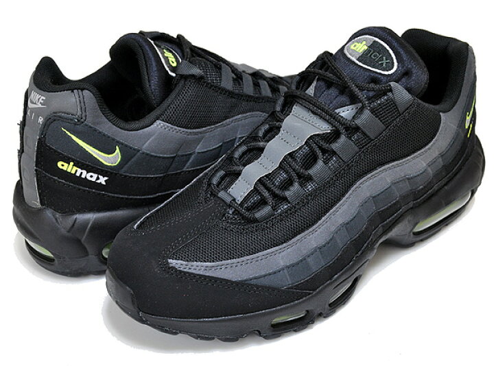 air max 95 black grey volt