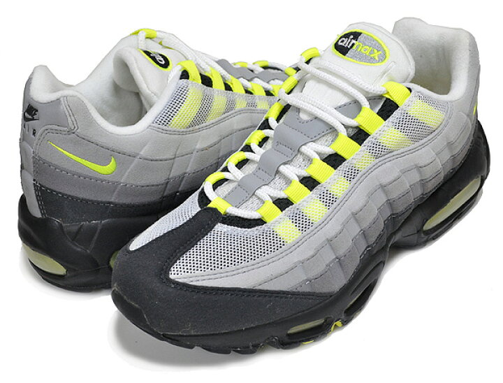 楽天市場】NIKE AIR MAX 95 CLASSIC LE n.gry/neon yel 313111-071 
