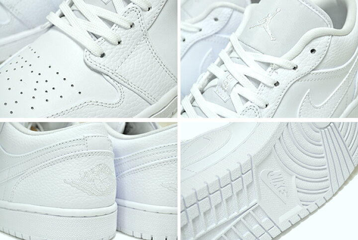 楽天市場】NIKE AIR JORDAN 1 LOW white/white-white 553558-130 