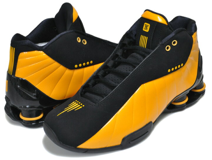 楽天市場】NIKE SHOX BB4 black/university gold at7843-002 ナイキ  