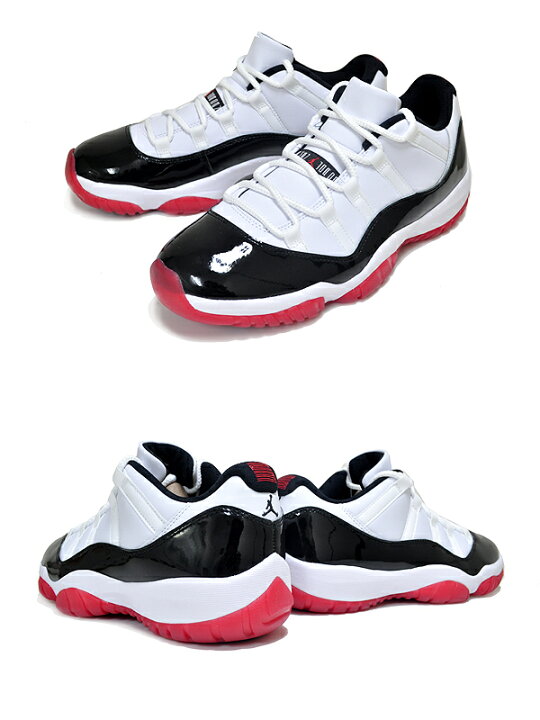 楽天市場】NIKE AIR JORDAN 11 RETRO LOW WHITE BRED white/university 
