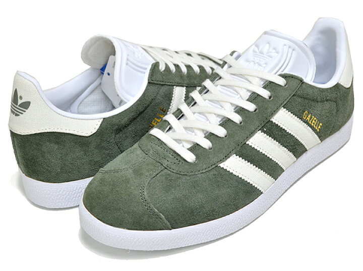 楽天市場 Adidas Gazelle Basgrn Owhite Ftwwht B アディダス ガゼル スニーカー ガッツレー グリーン オリジナルス レディース Limited Edt