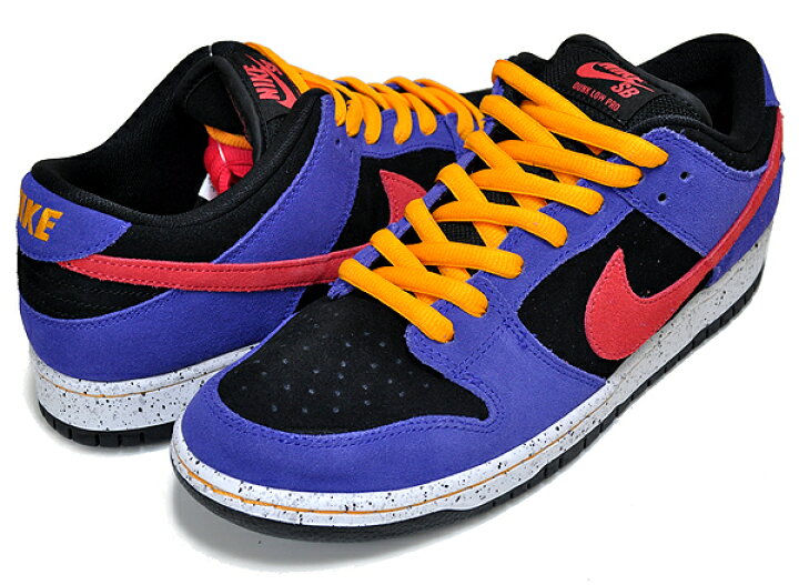 楽天市場】NIKE SB DUNK LOW PRO TERRA ACG black/sunburst-varsity 