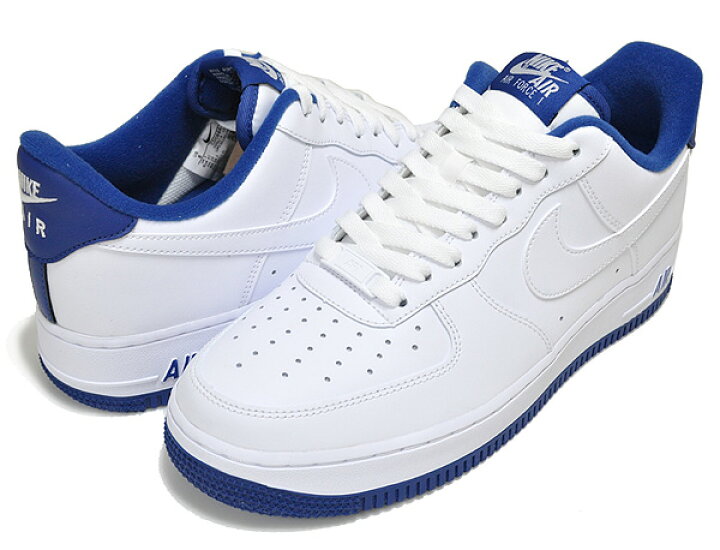 楽天市場】NIKE AIR FORCE 1 07 1 white/deep royal-wht cd0884-102 