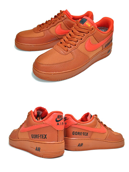 楽天市場】NIKE AIR FORCE 1 GORE-TEX desert orange/team orange  