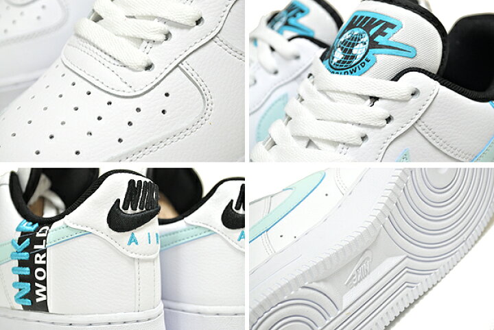 楽天市場】NIKE AIR FORCE 1 07 LV8 WORLD WIDE PACK white/glacier 