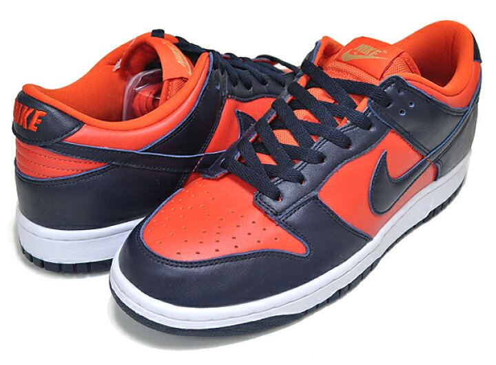 楽天市場】NIKE DUNK LOW SP CHAMP COLORS univ orange/marine-marrine 