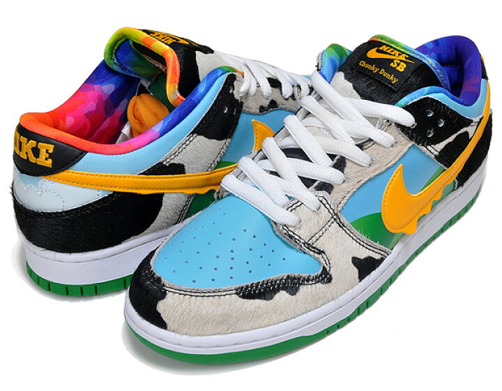 楽天市場】NIKE SB DUNK LOW PRO QS BEN & JERRYS white/university 