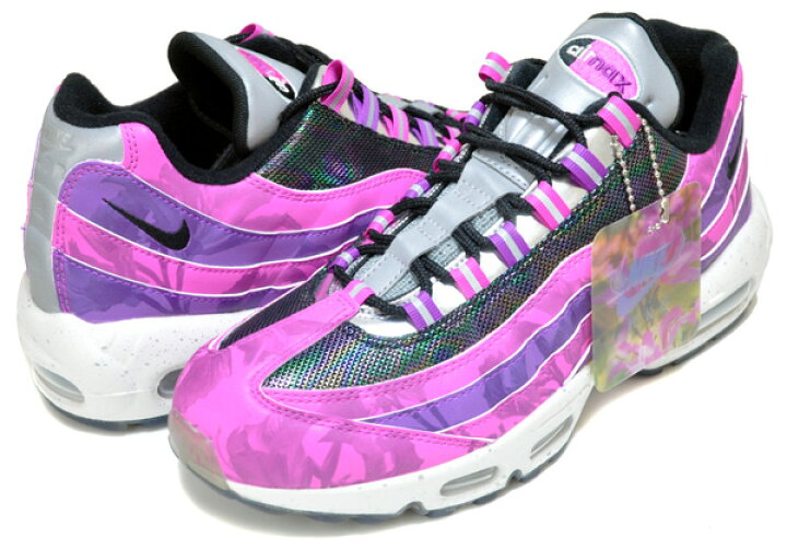 楽天市場】NIKE AIR MAX 95 PREMIUM Hong Kong fire pink/metallic  