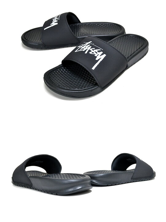 楽天市場】NIKE BENASSI STUSSY off noir/white cw2787-001 ナイキ  