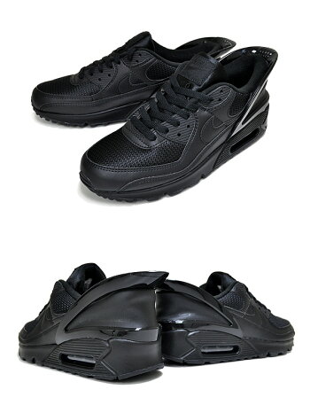 楽天市場 Nike Air Max 90 Flyease Triple Black Black Black Blk Cz4270 002 ナイキ エアマックス 90 フライイーズ スニーカー Am90 トリプルブラック Limited Edt