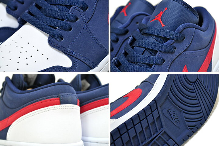 楽天市場 Nike Air Jordan 1 Low Se Usa Midnight Navy University Red Cz8454 400 ナイキ エアジョーダン 1 ロー Usa スニーカー Aj1 ミッドナイトネイビー ユニバーシティ レッド ホワイト Limited Edt