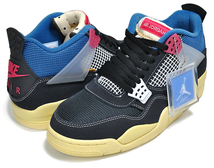 楽天市場】NIKE AIR JORDAN 4 RETRO SP UNION off noir/lt fusion red 