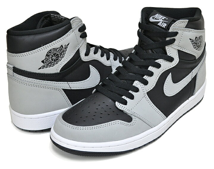 楽天市場】NIKE AIR JORDAN 1 RETRO HIGH OG SHADOW 2.0 black/lt  