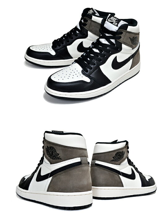 楽天市場】NIKE AIR JORDAN 1 HI OG sail/black-dark mocha-black 