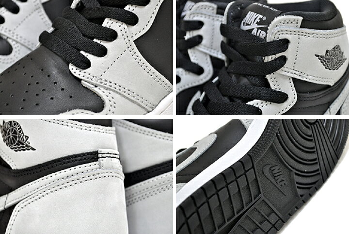 楽天市場】NIKE AIR JORDAN 1 RETRO HIGH OG GS SHADOW 2.0 black/lt 