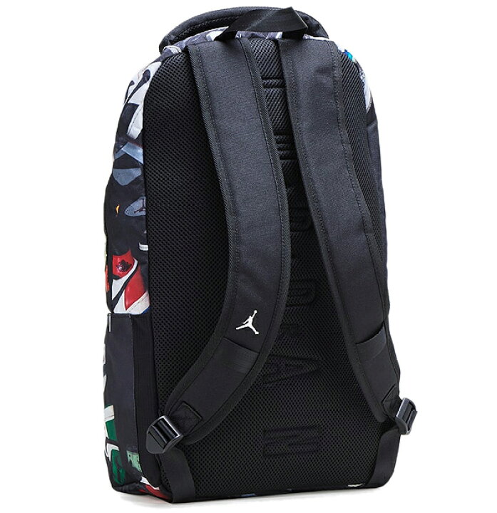 楽天市場】NIKE JORDAN BRAND GRAPHIC BACKPACK black/multi 9a0484 