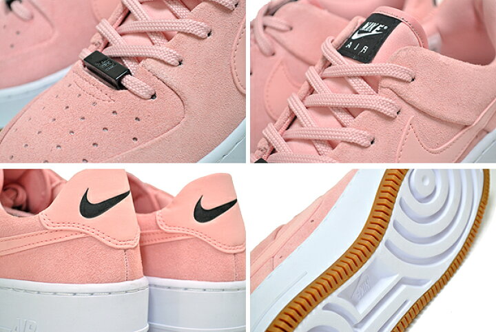楽天市場】NIKE WMNS AF1 SAGE LOW coral stardust/coral stardust 