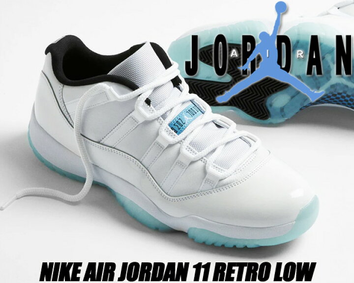 楽天市場】NIKE AIR JORDAN 11 RETRO LOW LEGEND BLUE white/legend  