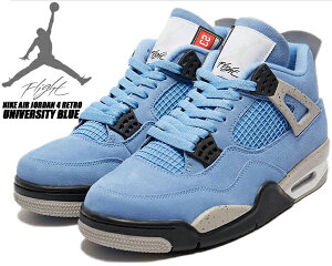 NIKE AIR JORDAN 4 RETRO UNIVERSITY BLUE university blue/black ct8527-400 iCL GAW[_ 4 g Xj[J[ AJIV jo[VeB u[ ebN O[ XEF[h