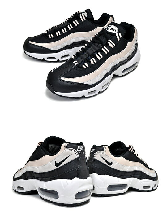 楽天市場】NIKE WMNS AIR MAX 95 black/black-pearl white cv8828-001  