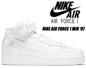 NIKE AIR FORCE 1 MID 07 white/white cw2289-111 iCL GAtH[X 1 ~bh 07 Xj[J[ Y zCg AF1MID