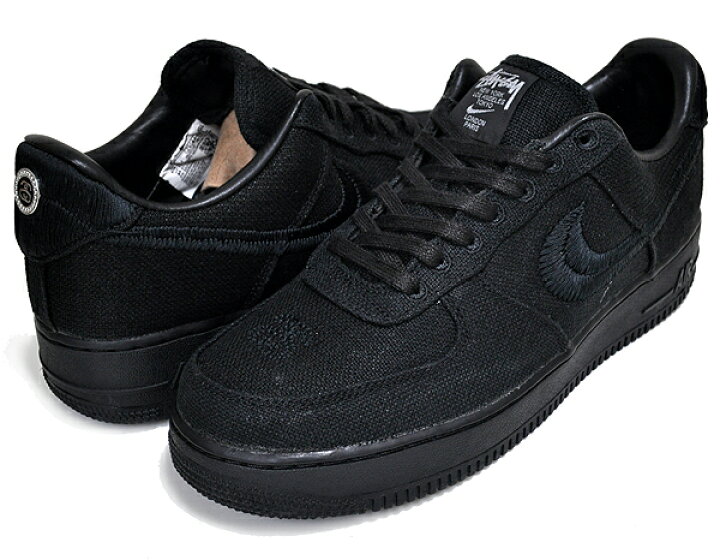 楽天市場】NIKE AIR FORCE 1 LOW / STUSSY black/black cz9084-001 