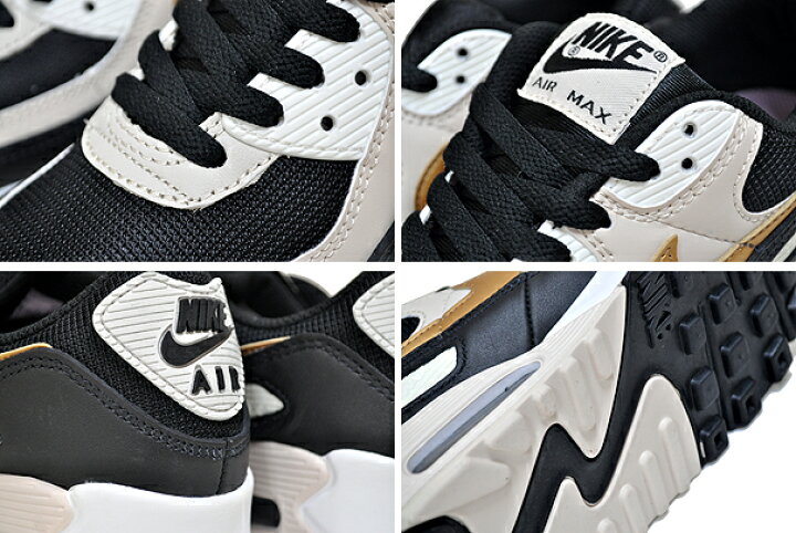 楽天市場】NIKE WMNS AIR MAX 90 black/metallic gold db9578-001 