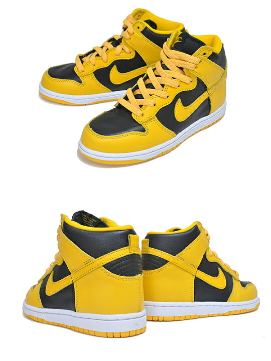 楽天市場】NIKE DUNK HIGH SP(PS) IOWA black/varsity maize dc9053  