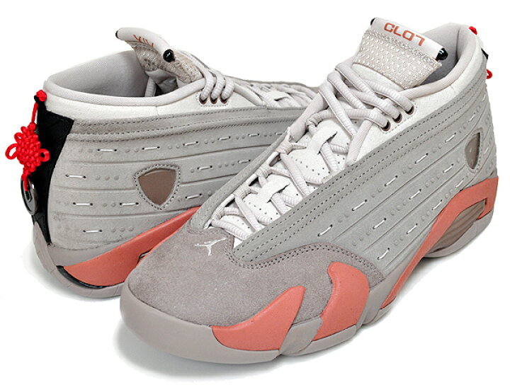 楽天市場】NIKE AIR JORDAN 14 LOW SP CLOT sepia stone/terra blush  