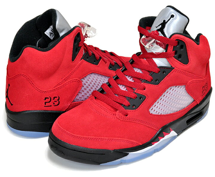 楽天市場】NIKE AIR JORDAN 5 RETRO Raging Bull varsity red/black 
