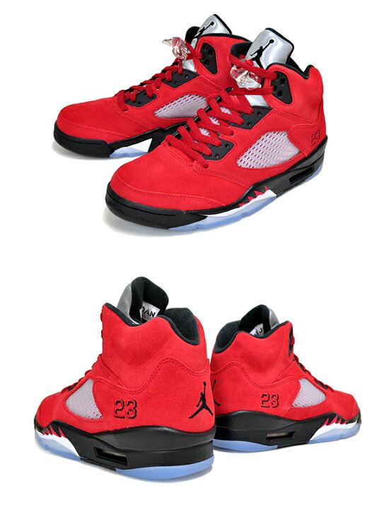 楽天市場】NIKE AIR JORDAN 5 RETRO Raging Bull varsity red/black 