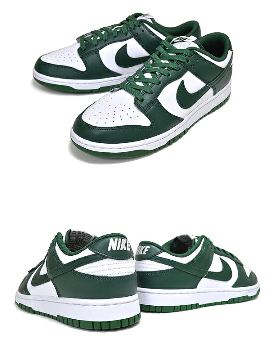 楽天市場】NIKE DUNK LOW RETRO white/team green-wht dd1391-101 