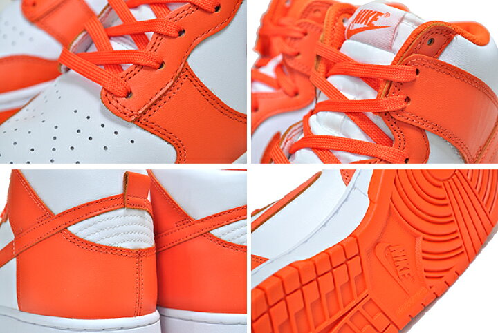 楽天市場】NIKE DUNK HI RETRO SYRACUSE white/orange blaze-wht 