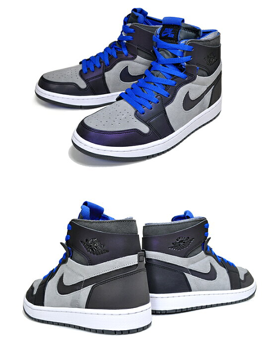楽天市場】NIKE AIR JORDAN 1 ZOOM AIR CMFT E-SPORT iron grey/white  