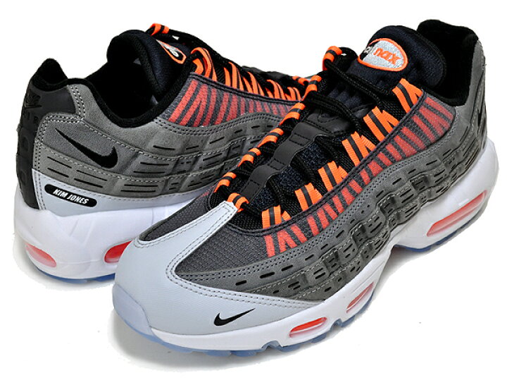 楽天市場】NIKE AIR MAX 95 / KIM JONES black/total orange-dark grey  