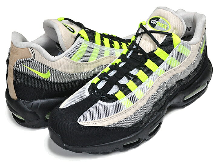 楽天市場】NIKE AIR MAX 95 DENHAM black/volt-summit white dd9519 
